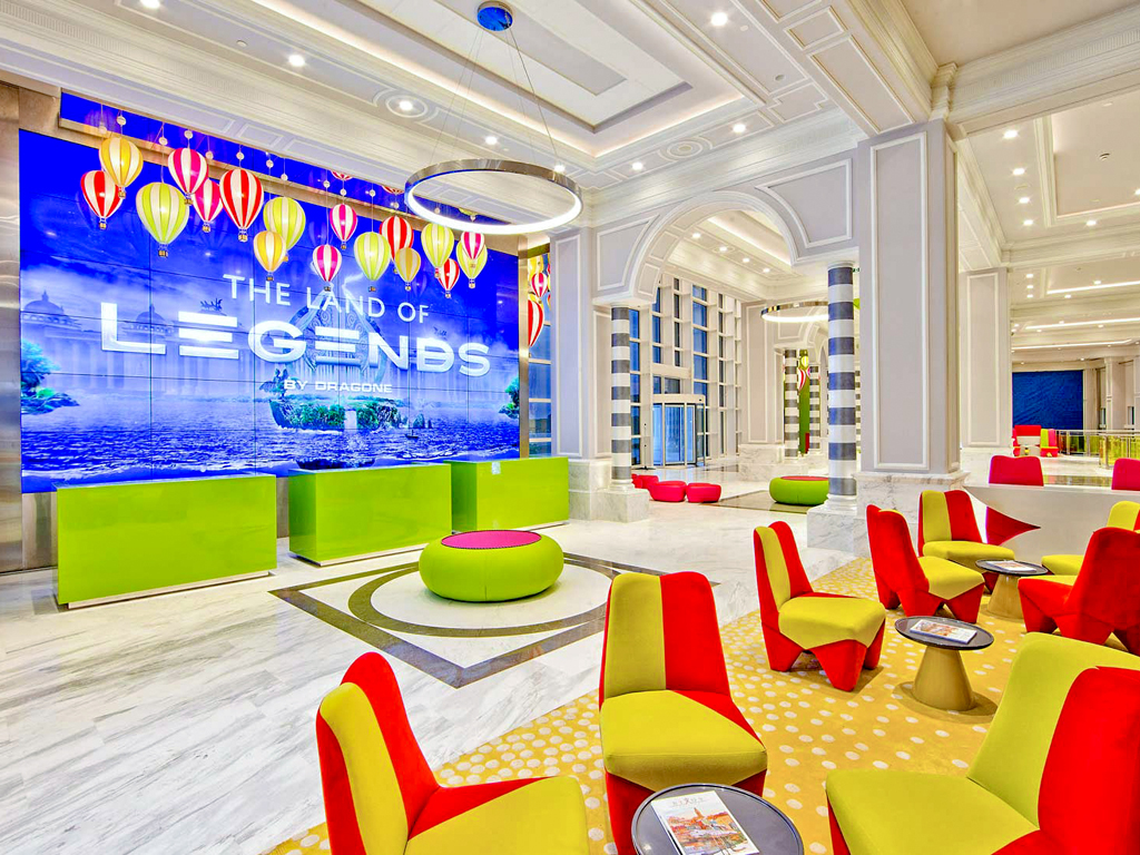 Hotellobbyn - Land of Legends Kingdom
