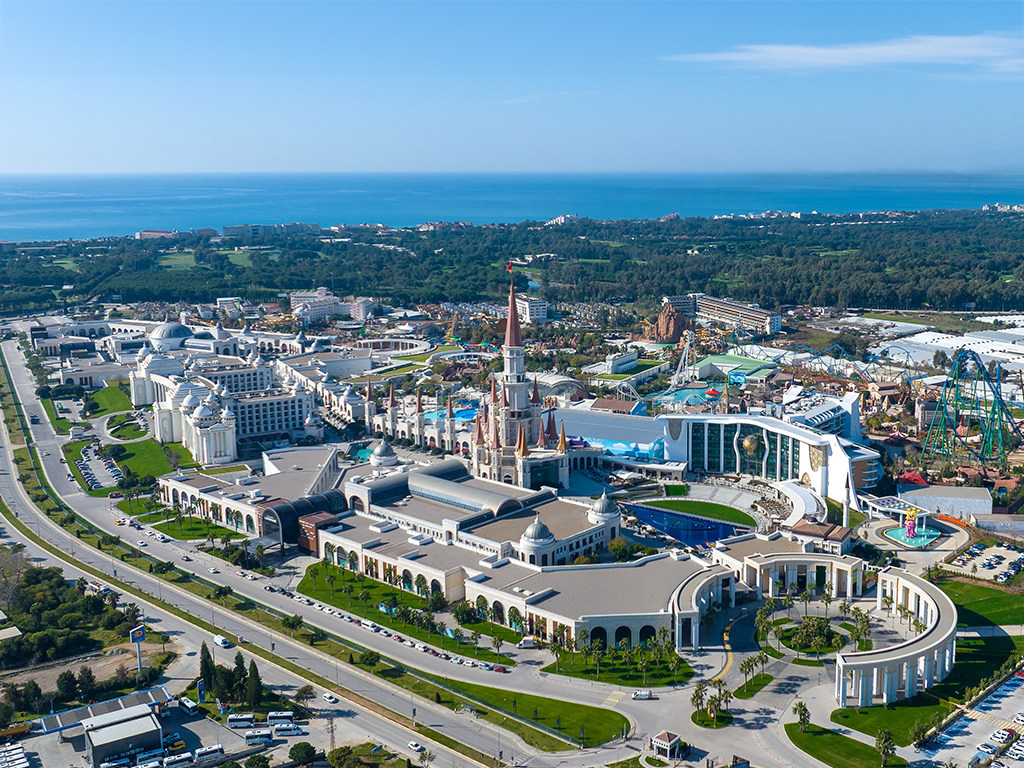 Hotellområdet och land of legends