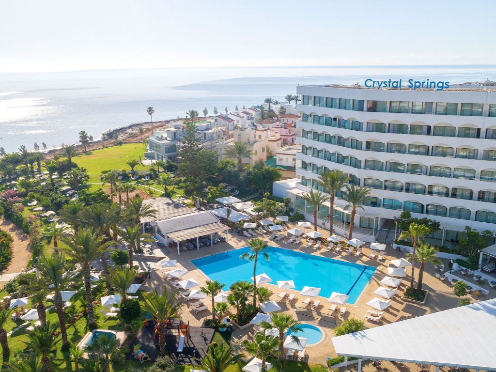 Hotellets poolområde