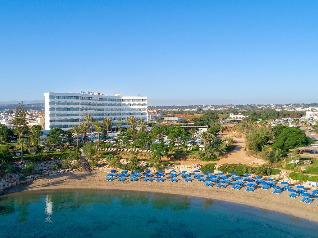 Stranden nedanför hotellet