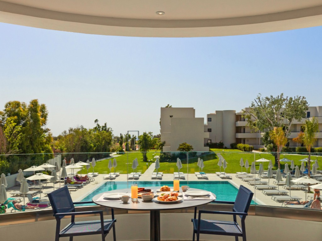 Buffétrestaurangens uteservering