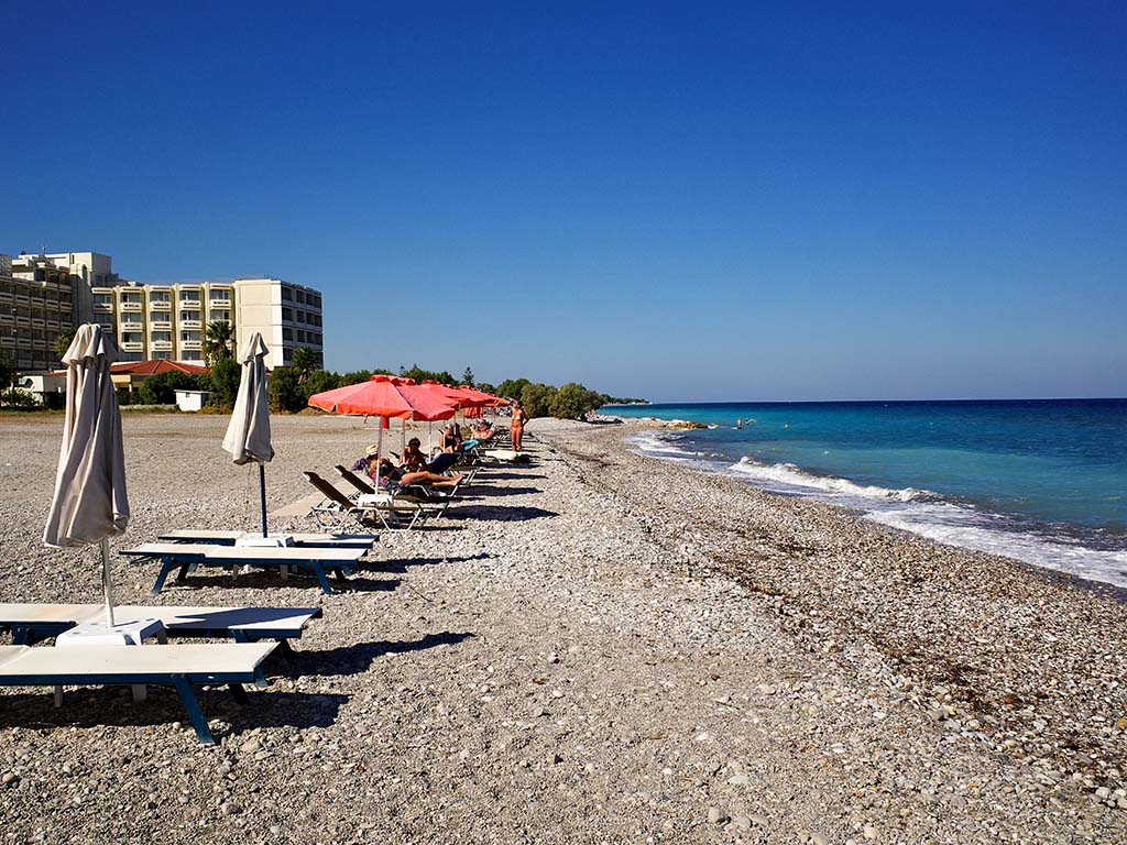 Stranden i Ialyssos